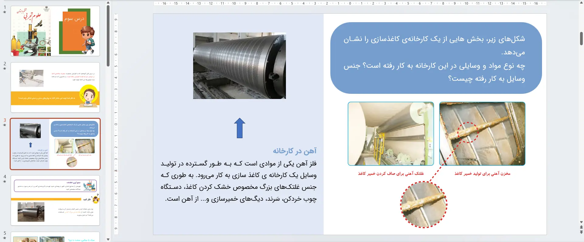 پاورپوینت علوم ششم درس 3