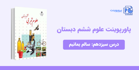 دانلود پاورپوینت علوم ششم درس سیزدهم: سالم بمانیم